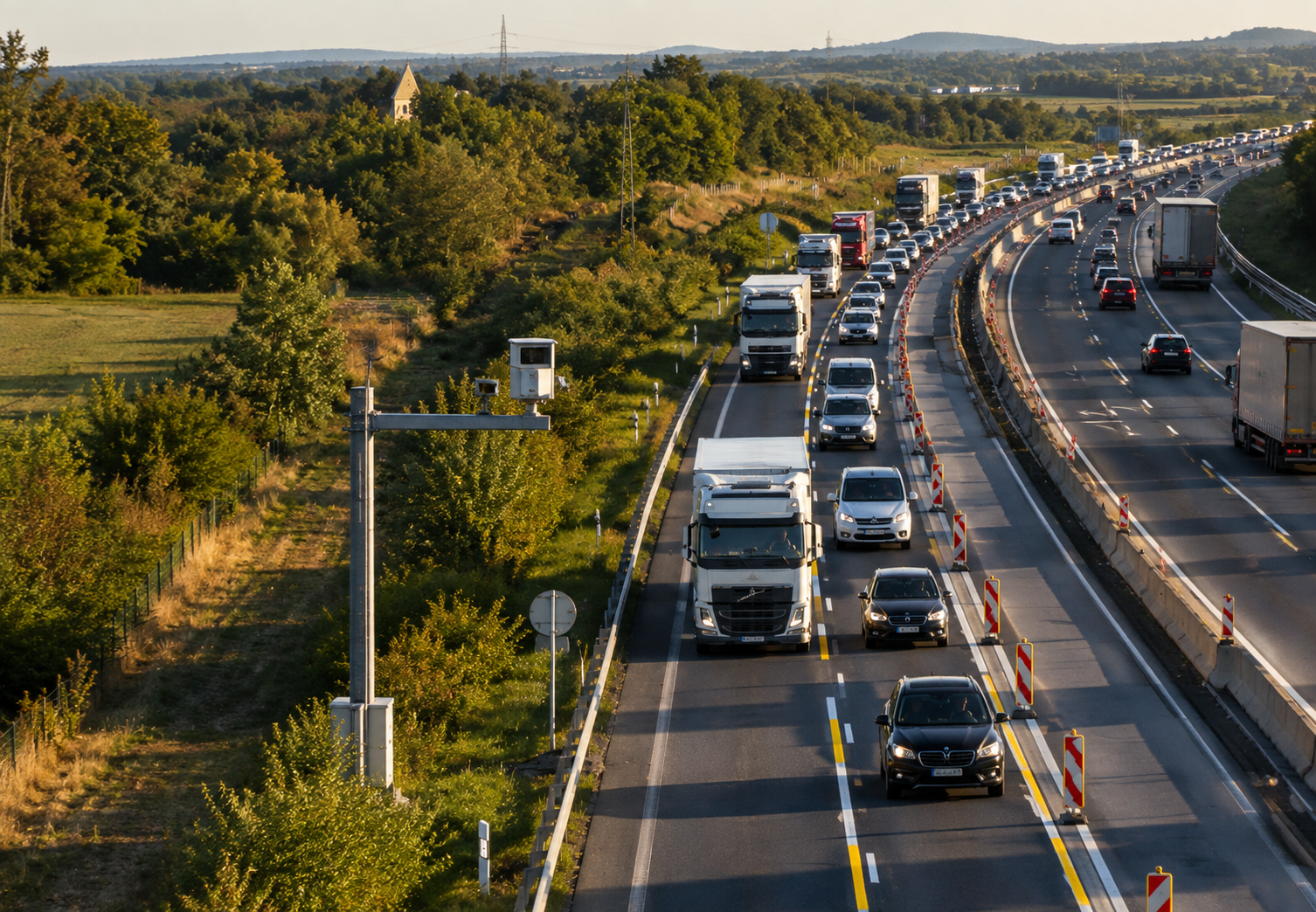 10 új traffipax az M1-esen – még több ellenőrzés vár a sofőrökre